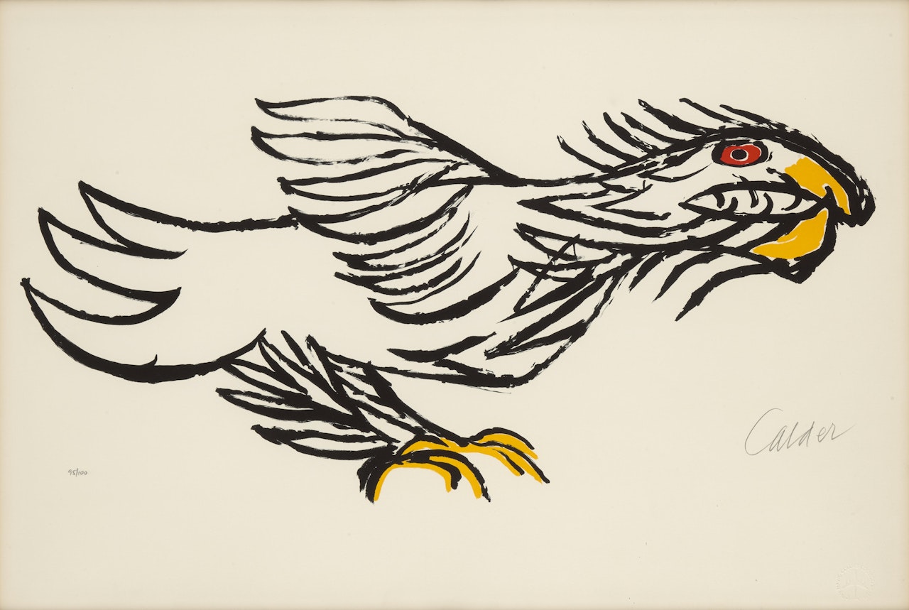 L'Aigle, from The Flying Colors Collection , 1975 by Alexander Calder