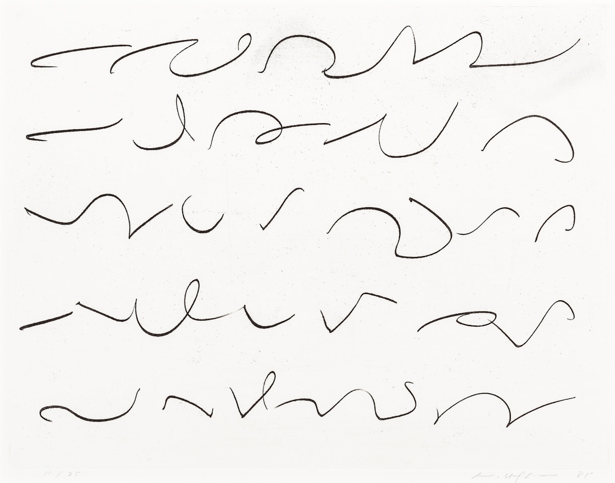 From Line II 4 by Lee Ufan