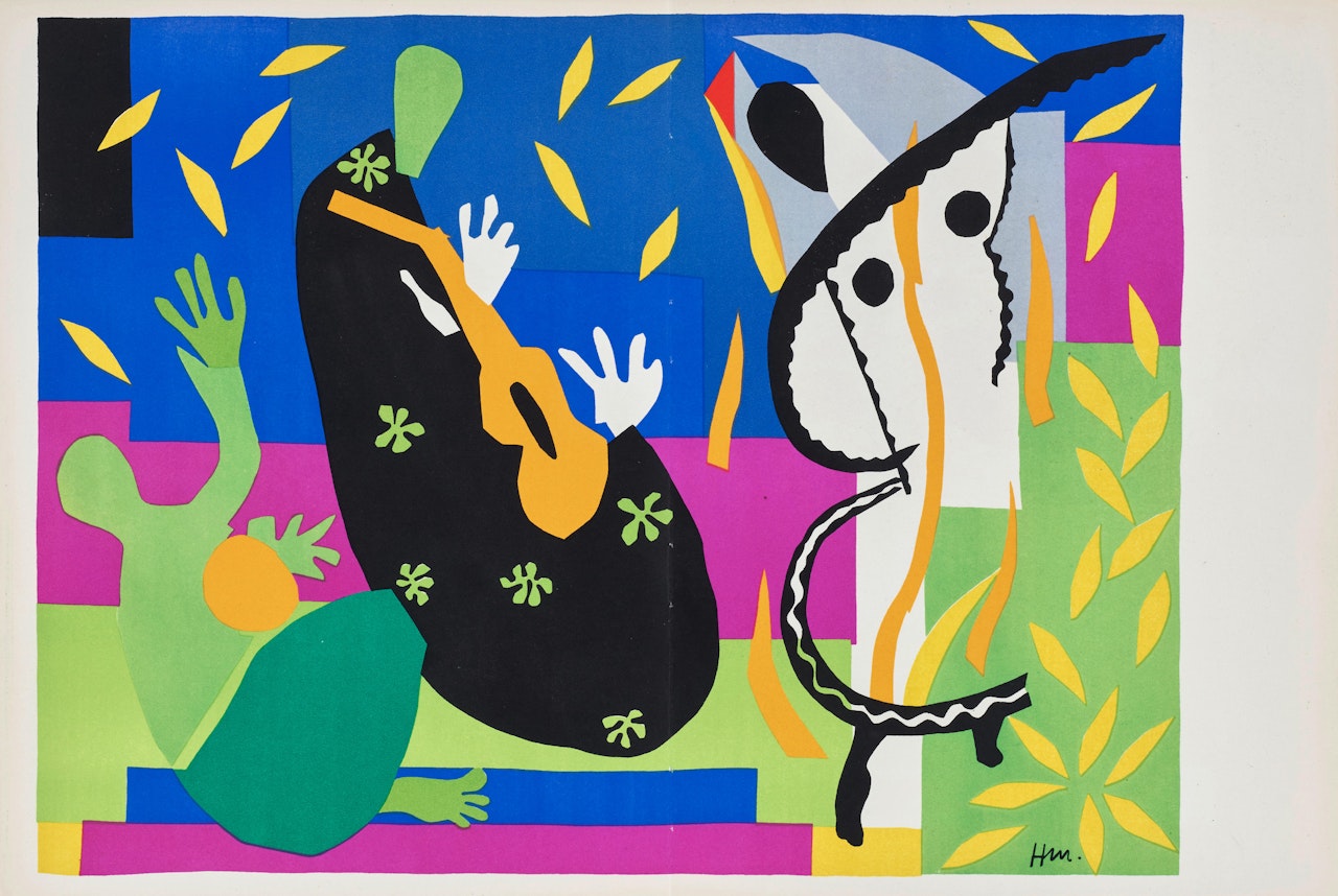Tristesse Du Roi (The Sadness of the King) by Henri Matisse