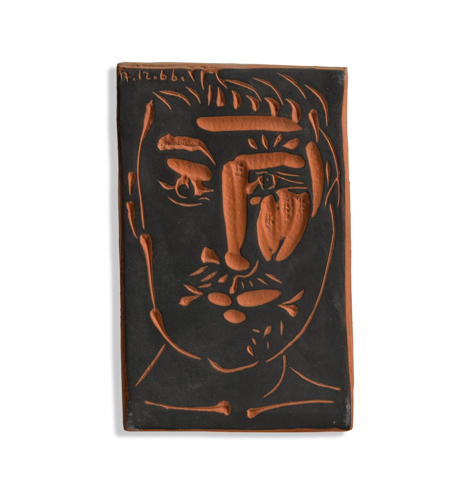 Man's Face (Ramié 539), 1966 by Pablo Picasso