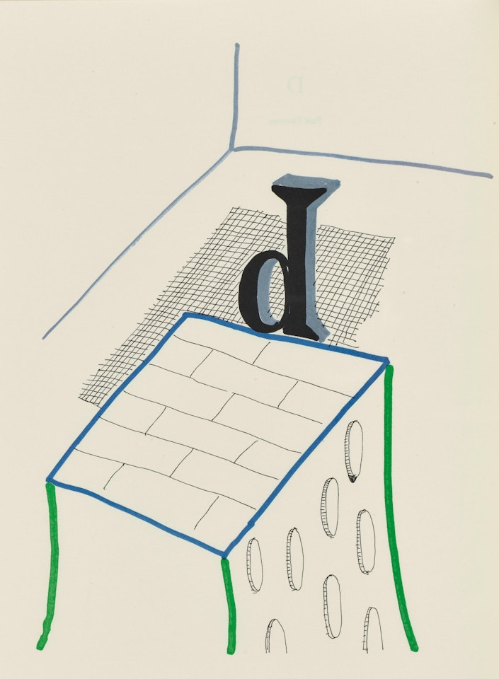 Hockney's Alphabet by David Hockney