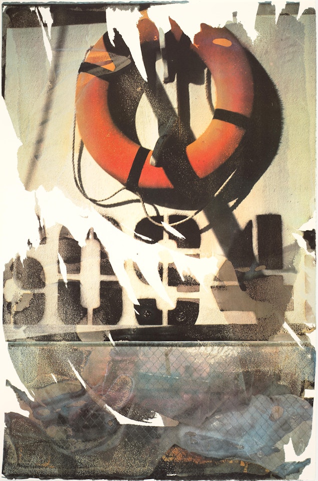 Health, from Tribute 21 , 1994 by Robert Rauschenberg