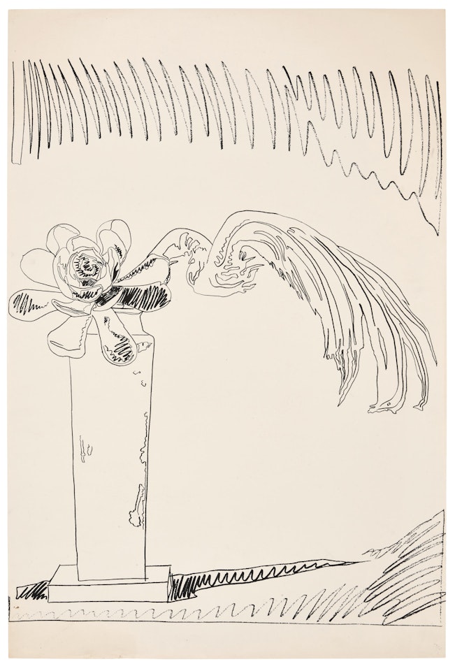 Flowers (Black and White) (See Feldman & Schellmann, Appendix, pg. 214), 1974 by Andy Warhol