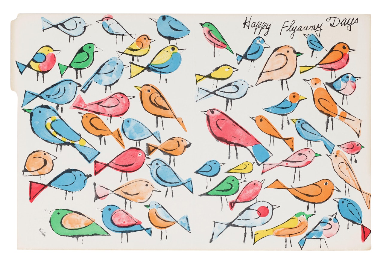 Happy Flyaway Days by Andy Warhol