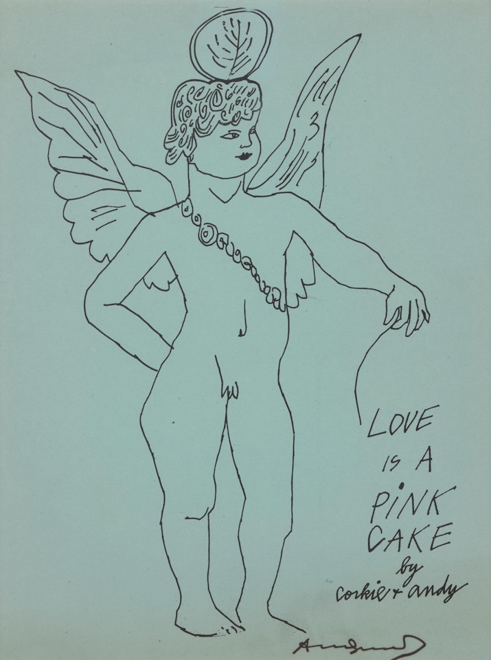 Title Page, from Love is a Pink Cake (Feldman & Schellmann IV.27-50; Title Page) by Andy Warhol