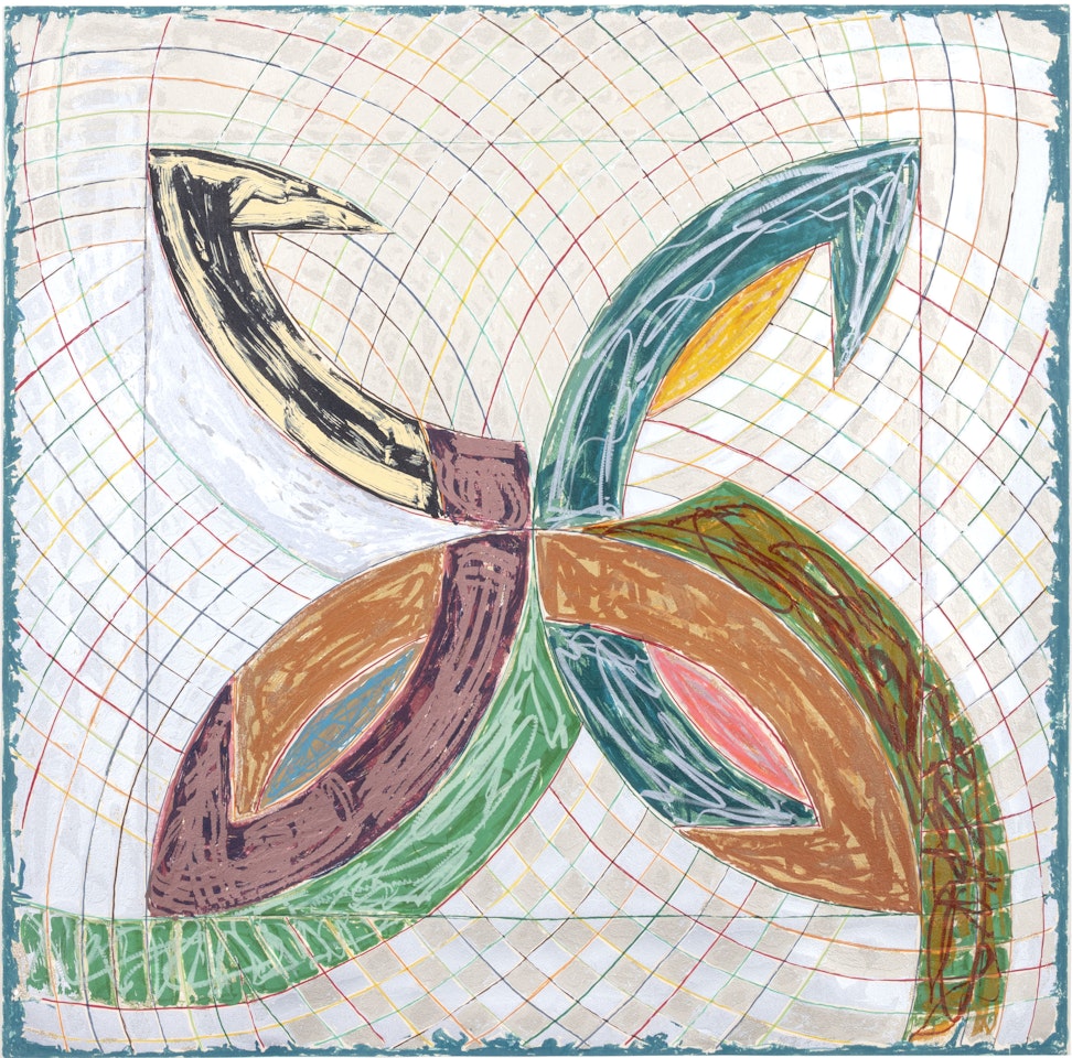 Polar Co-ordinates V by Frank Stella