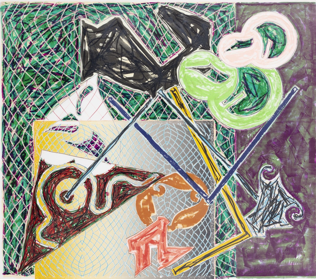Shards Variant Va : Shards Series by Frank Stella