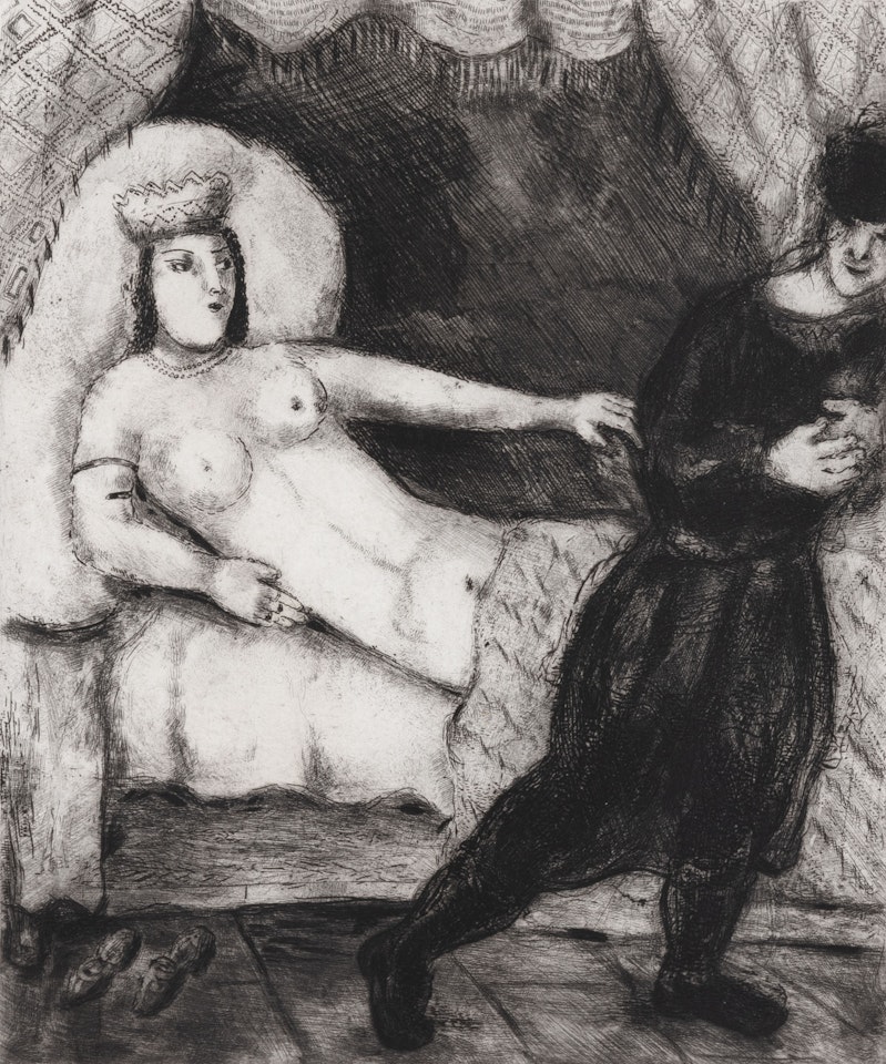Potiphar's Wife by Marc Chagall