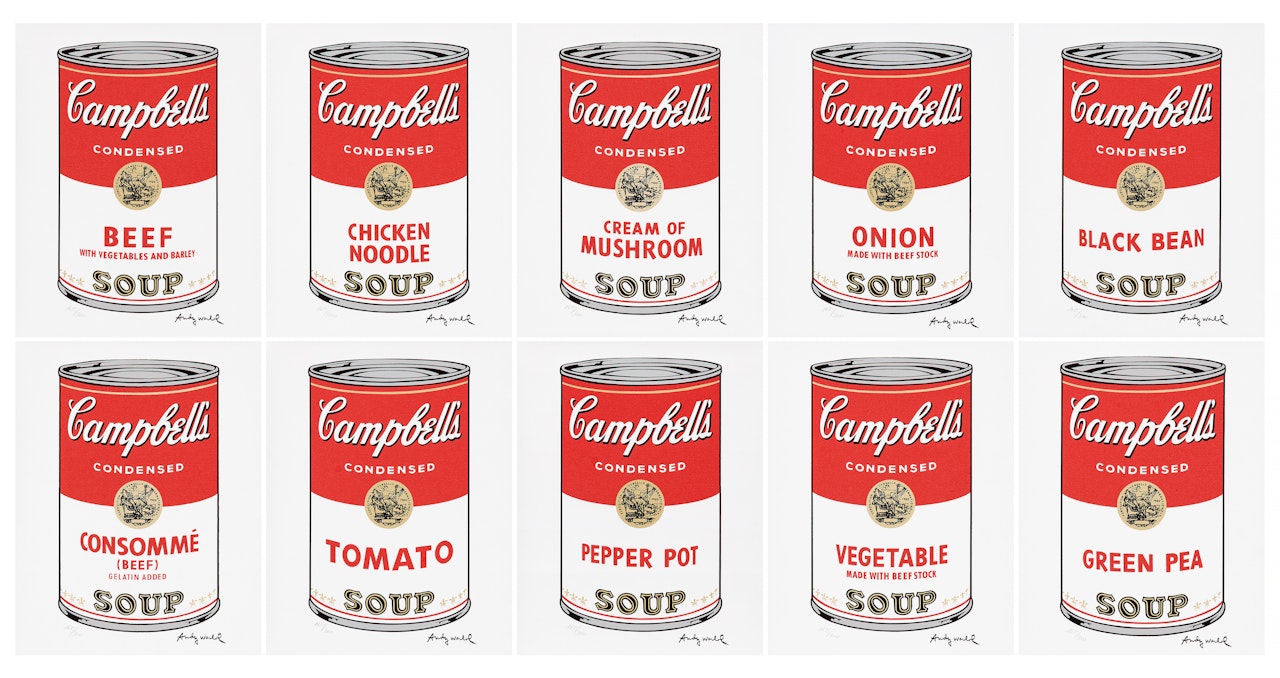 Campbell's Soup by Andy Warhol