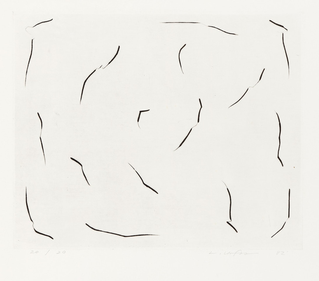 From Point and Line 2 by Lee Ufan