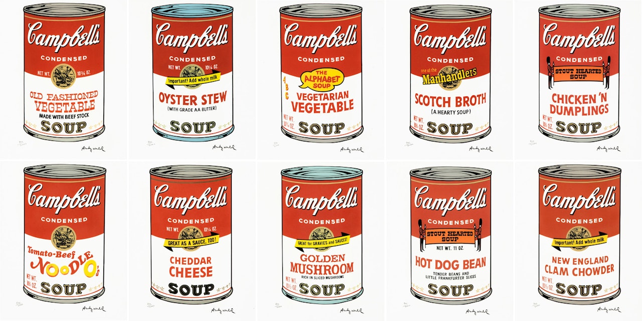 Campbell's Soup by Andy Warhol