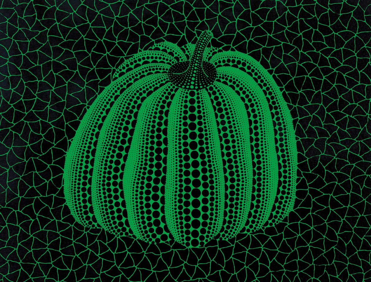 Pumpkin (GY) by Yayoi Kusama