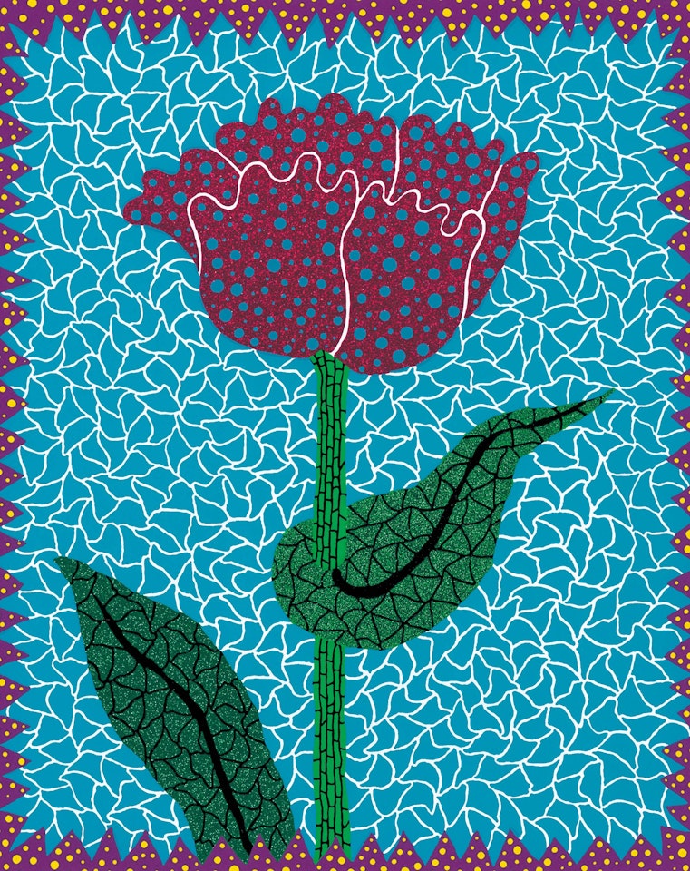 Tulipe (II) by Yayoi Kusama