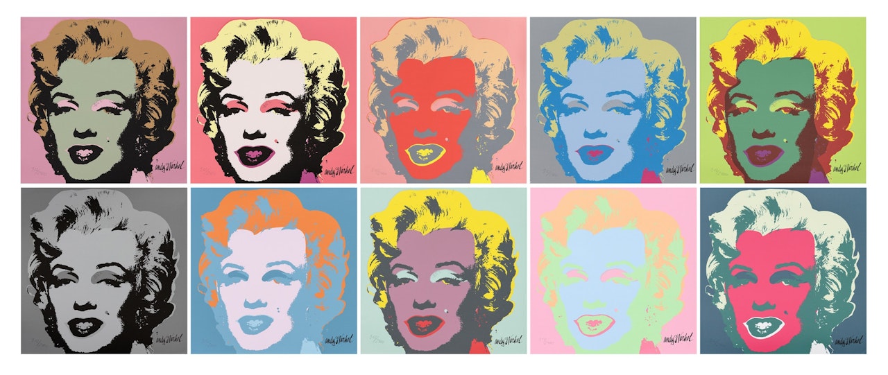 Marilyn Monroe by Andy Warhol