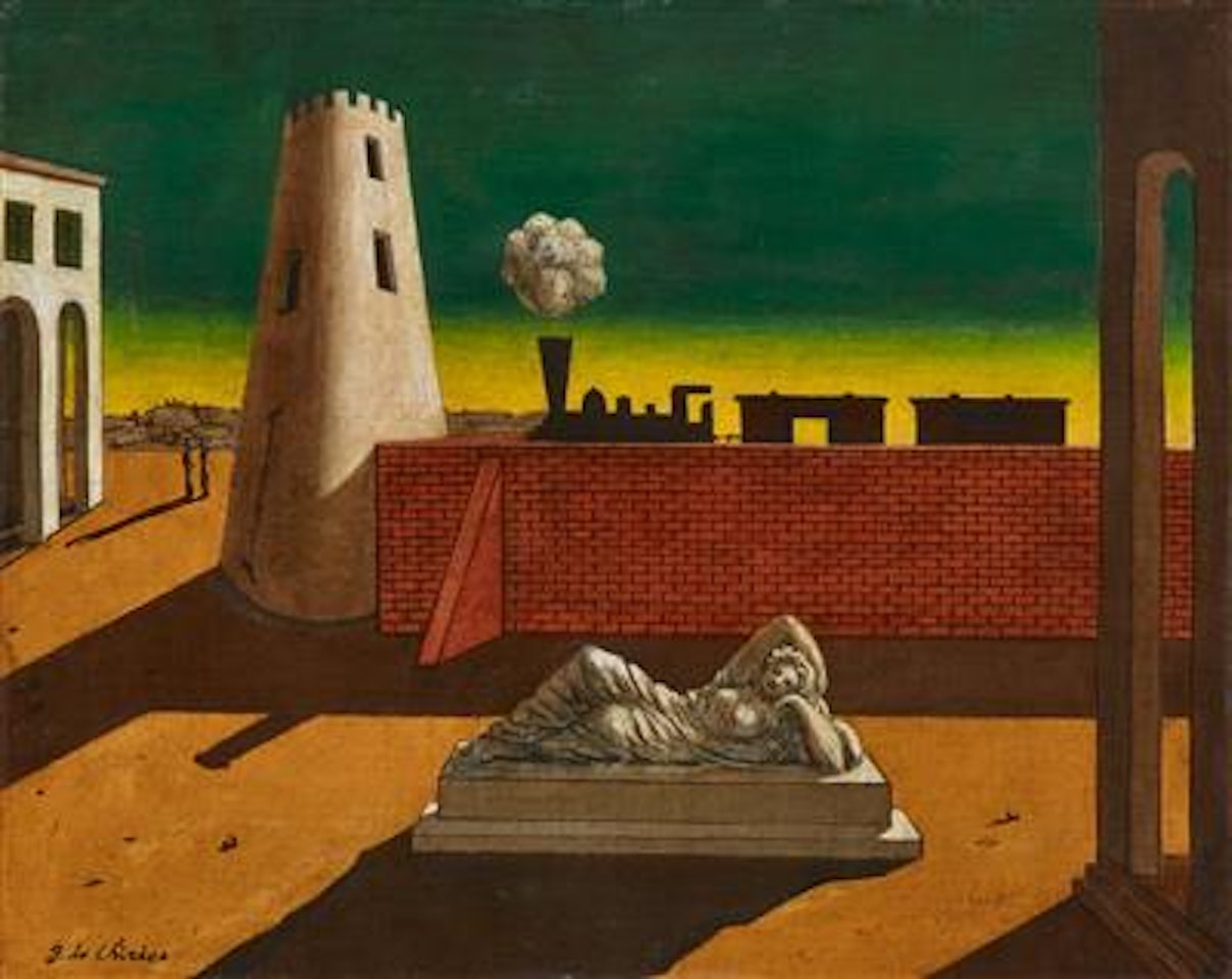 Piazza d"Italia by Giorgio de Chirico