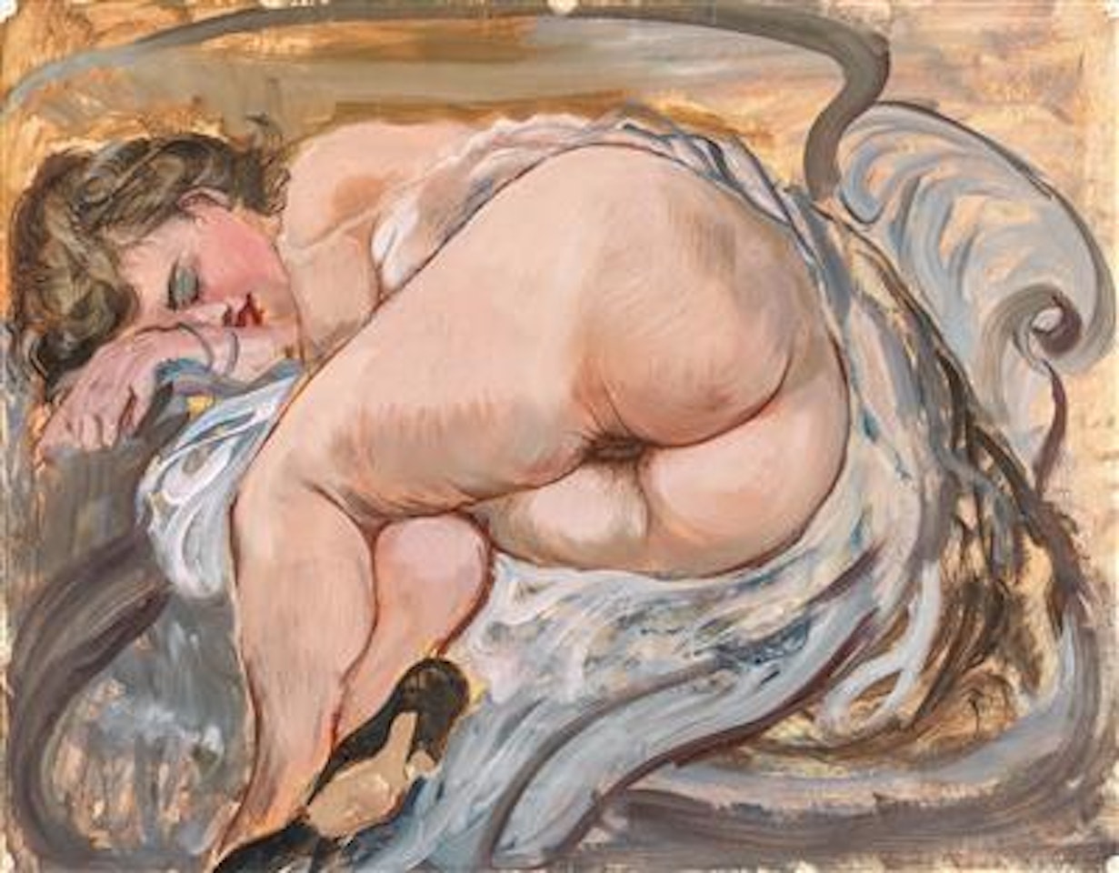 Sleeping Beauty by George Grosz