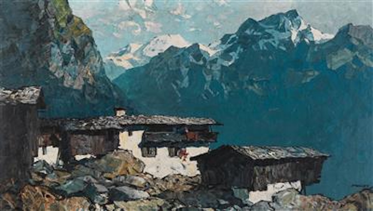“Bergbauernhaus” by Oskar Mulley
