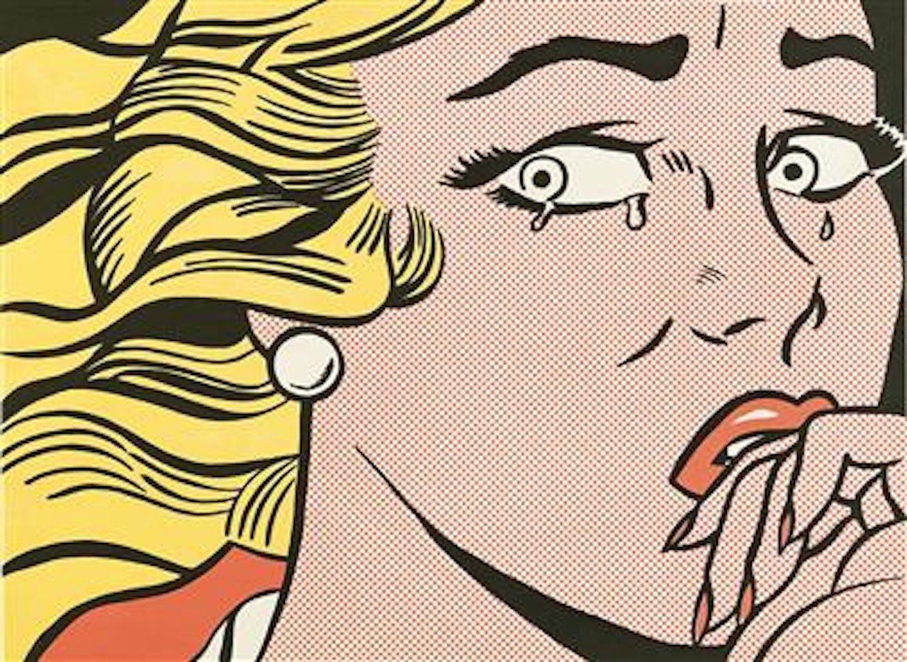 Crying Girl by Roy Lichtenstein