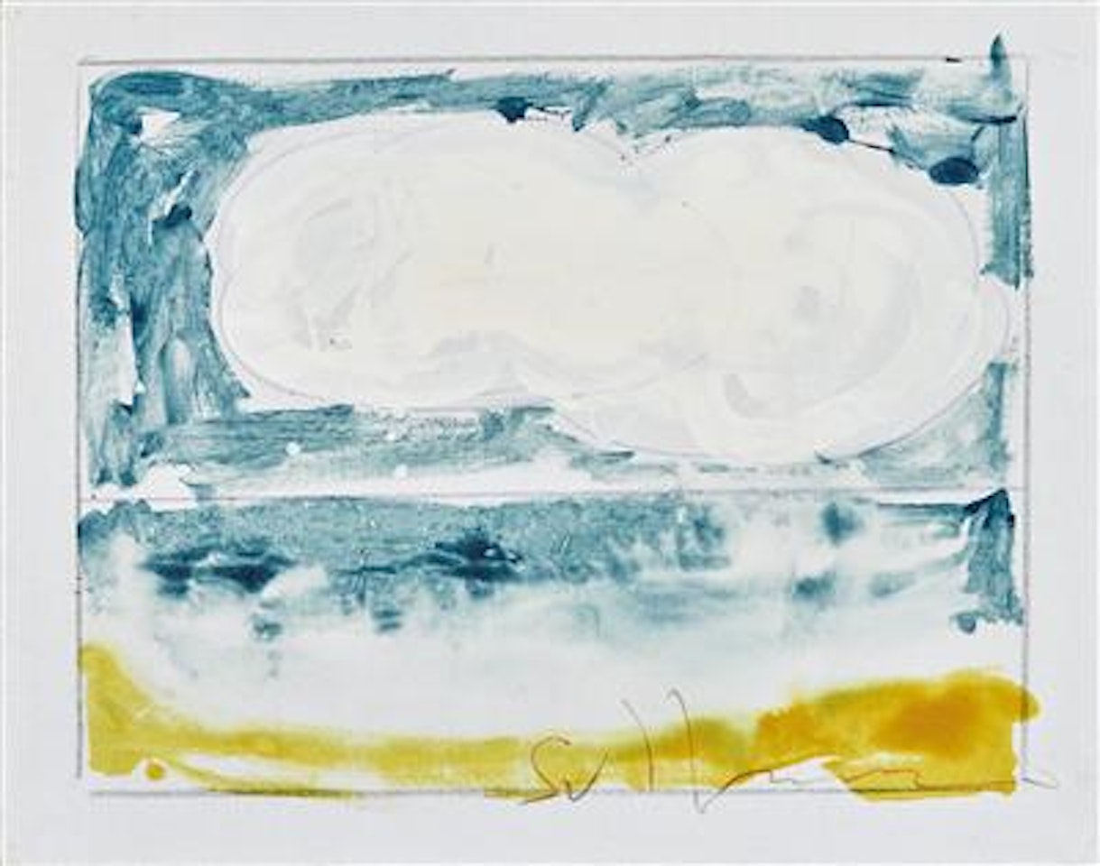 Paesaggio anemico by Mario Schifano