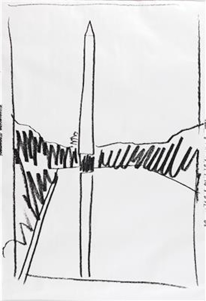 Washington Monument by Andy Warhol