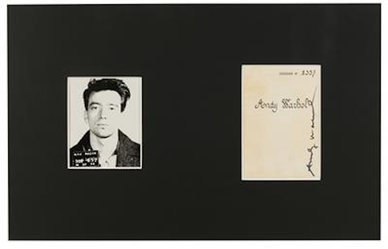 Andy Warhol, Thirteen most wanted men, Dossier n. 2357, John Hennessy by Andy Warhol