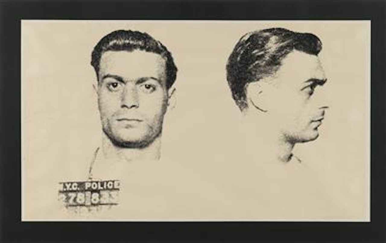 Thirteen most wanted men, Louis M. by Andy Warhol