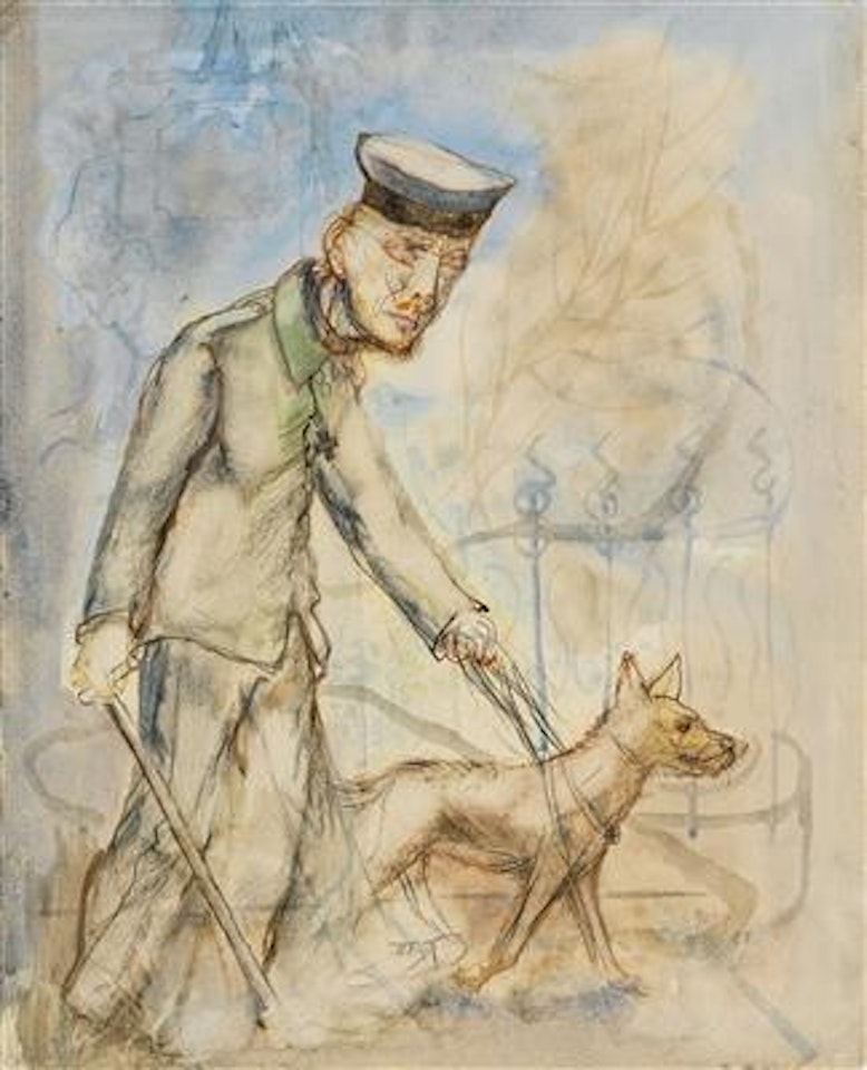 Blind Cripple by George Grosz