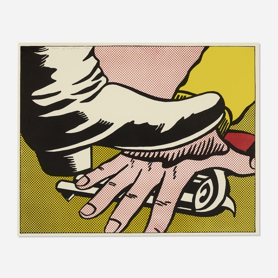 Foot and Hand by Roy Lichtenstein