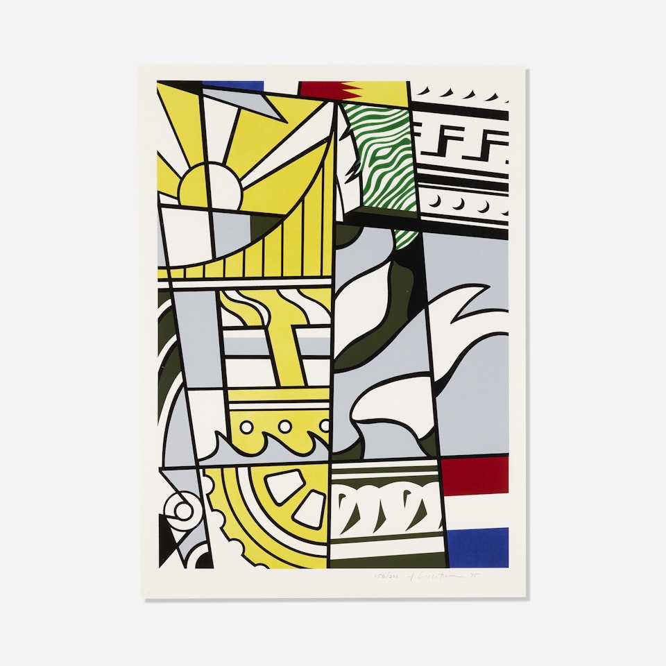 Bicentennial Print by Roy Lichtenstein