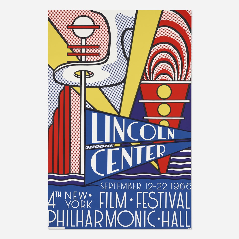 Lincoln Center (Poster) by Roy Lichtenstein