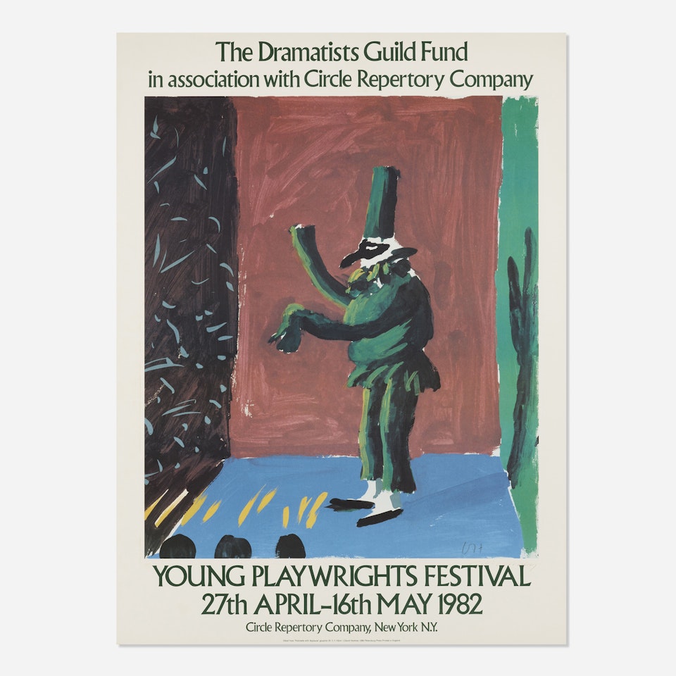 Young Playwrights Festival by David Hockney