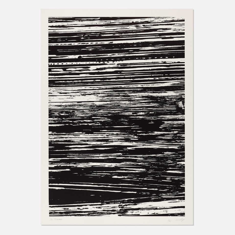 The Thames (from the States of the River series) by Ellsworth Kelly