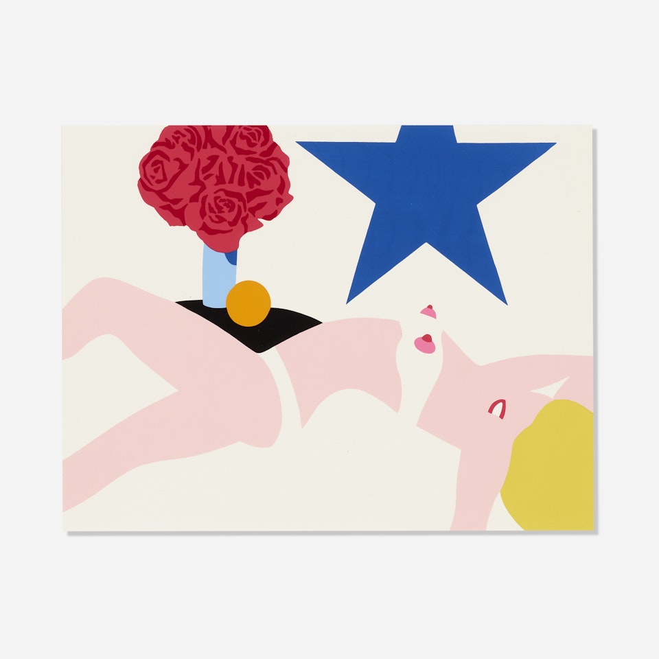 Great American Nude for Banner by Tom Wesselmann
