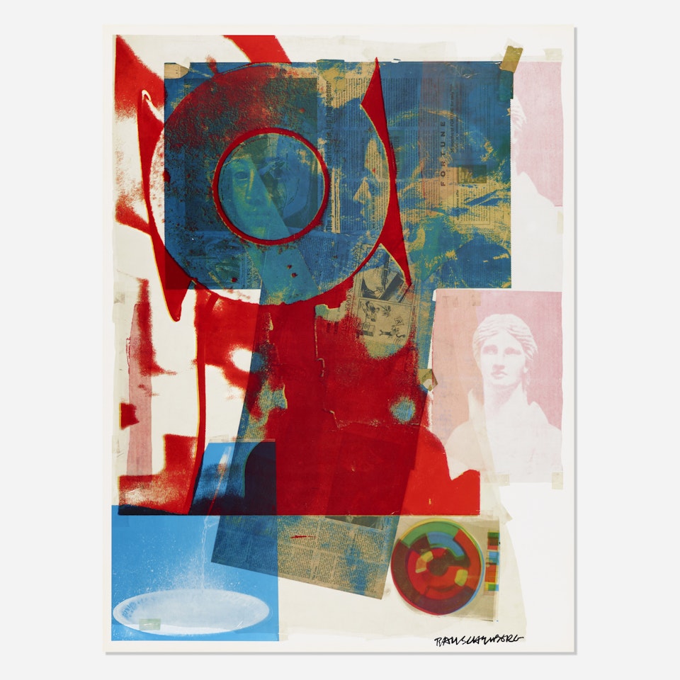 Quarry Local One by Robert Rauschenberg