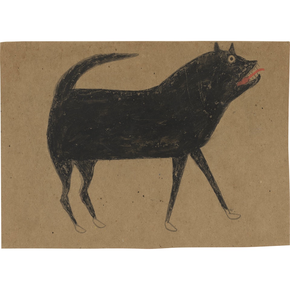 Black Dog by Bill Traylor