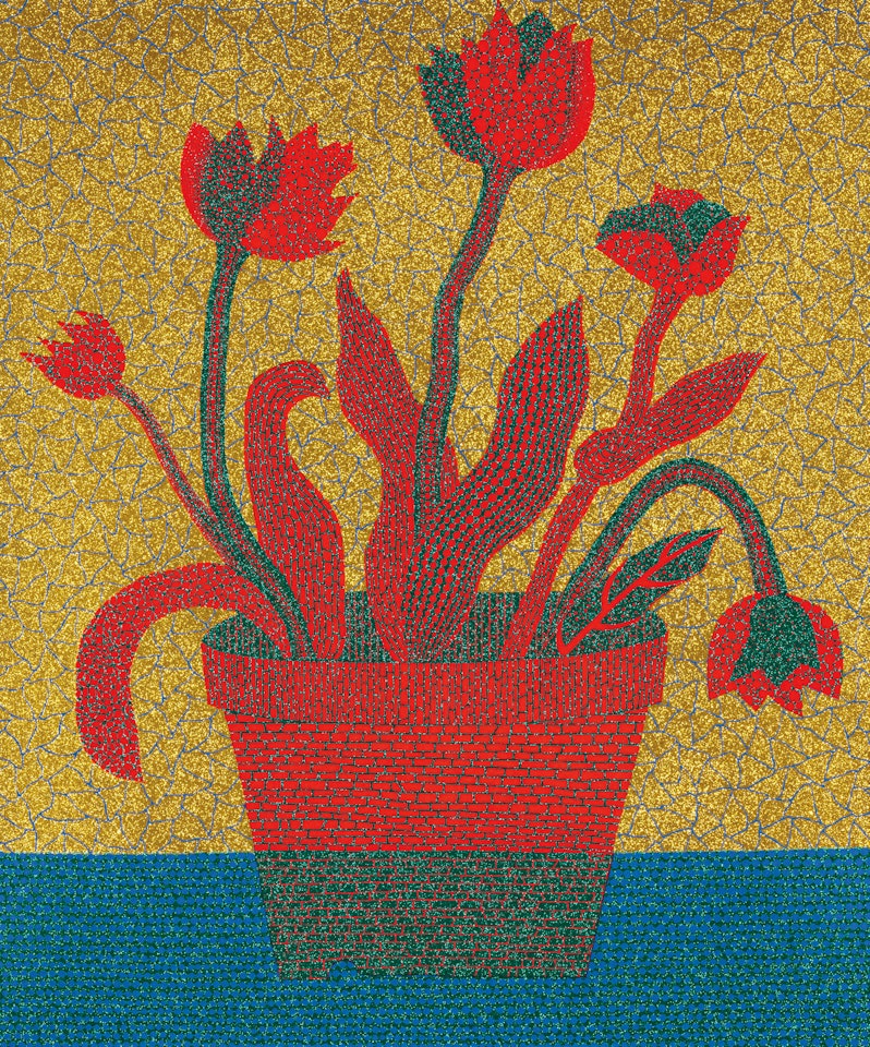 Flowers C by Yayoi Kusama