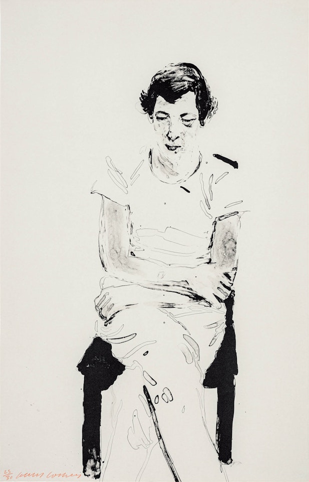 Gregory Thinking of Henry by David Hockney