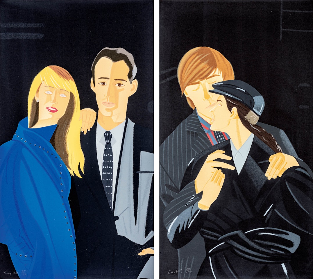 David Salle and Janet Leonard·Danny Moghihan and Laura Faber : Pas De Deux by Alex Katz