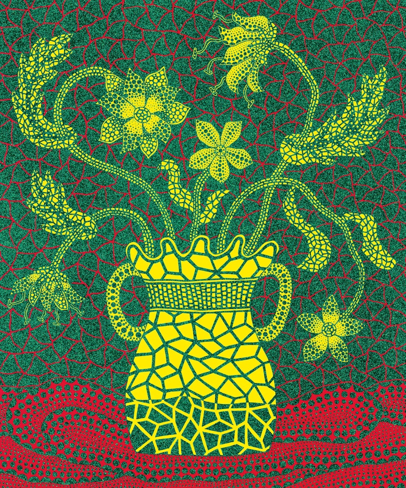 Flowers (5) by Yayoi Kusama