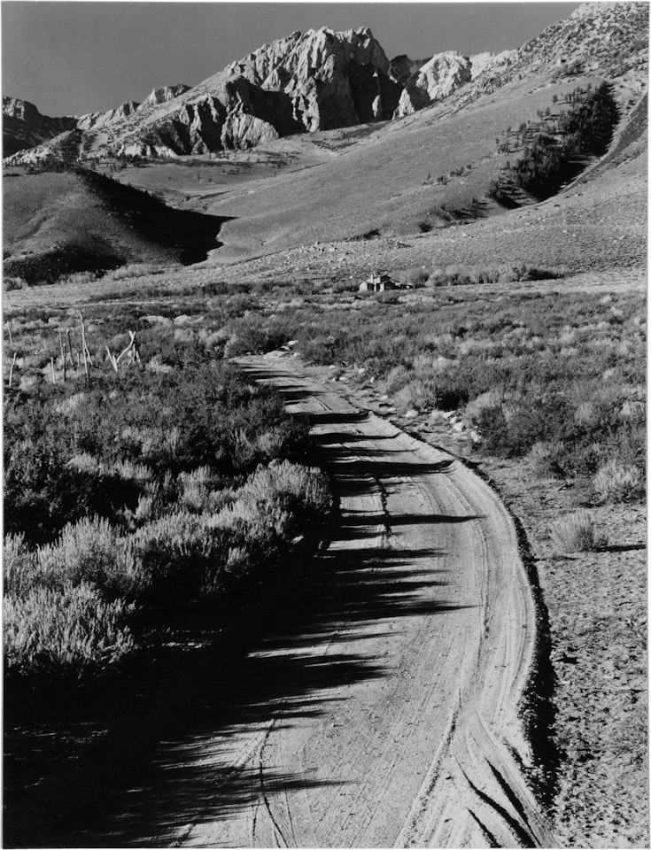 East Side of Sierra near Bighorn, Calif. by Ansel Adams