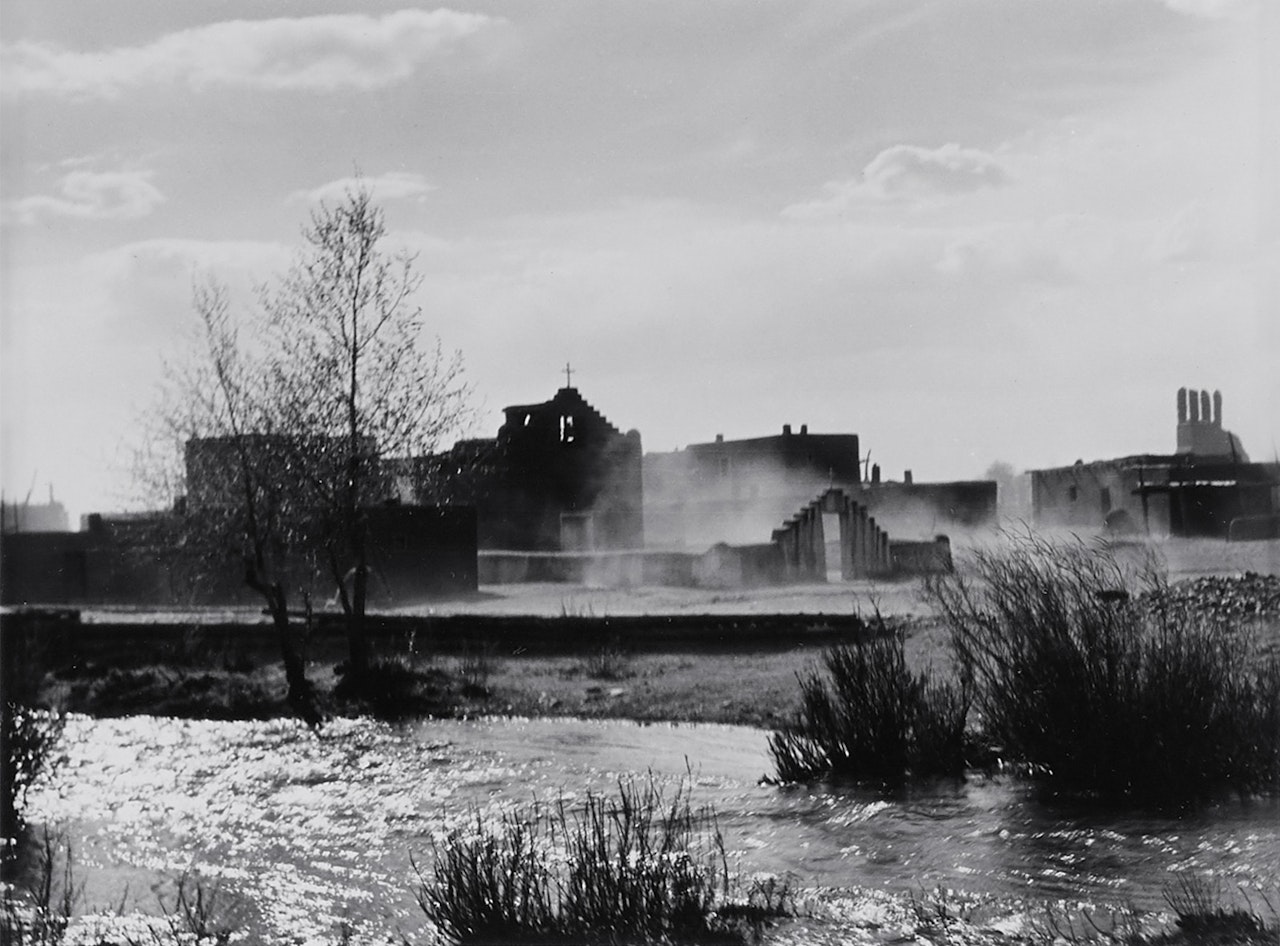 Dust Storm, Taos, New Mexico by Ansel Adams