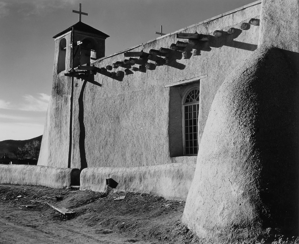 Ranchos De Taos, New Mexico by Ansel Adams