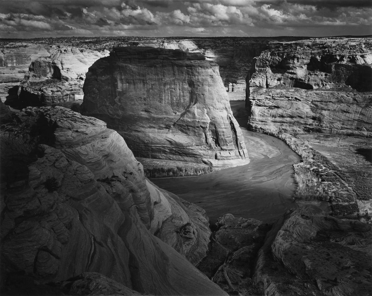 Canyon De Chelly National Monument, Arizona by Ansel Adams