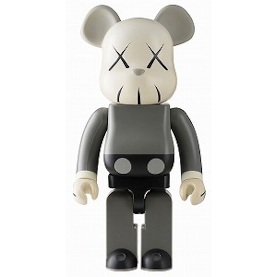 BE@RBRICK 1000% (Gray) by Kaws