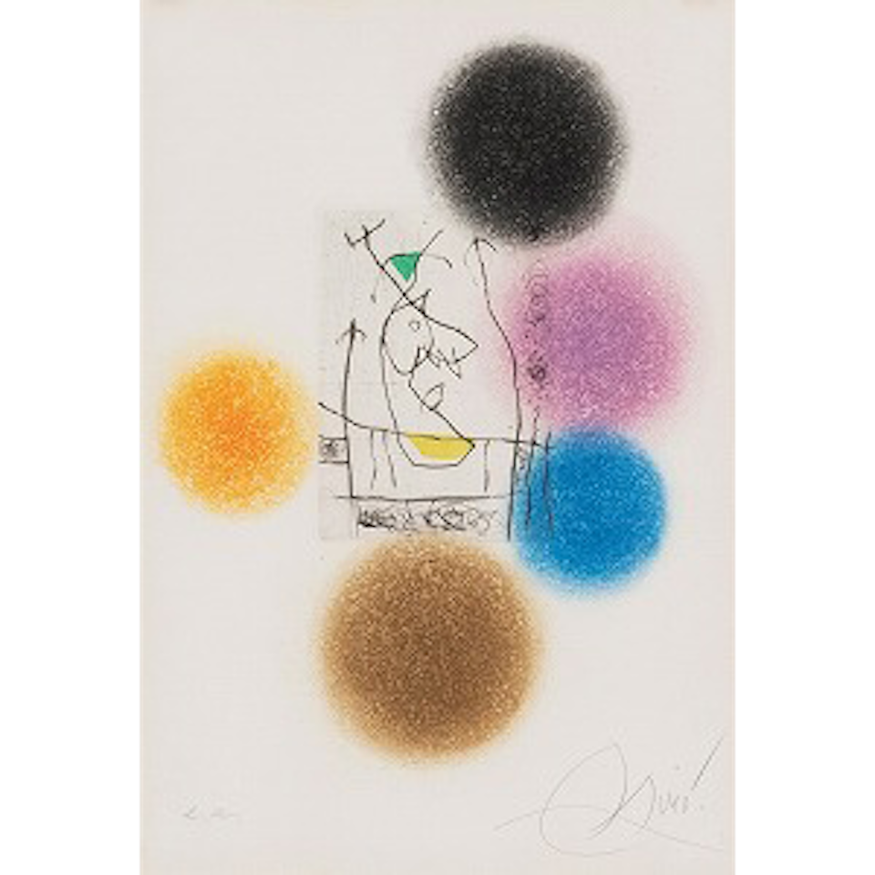 Miranda et la Spirale by Joan Miró