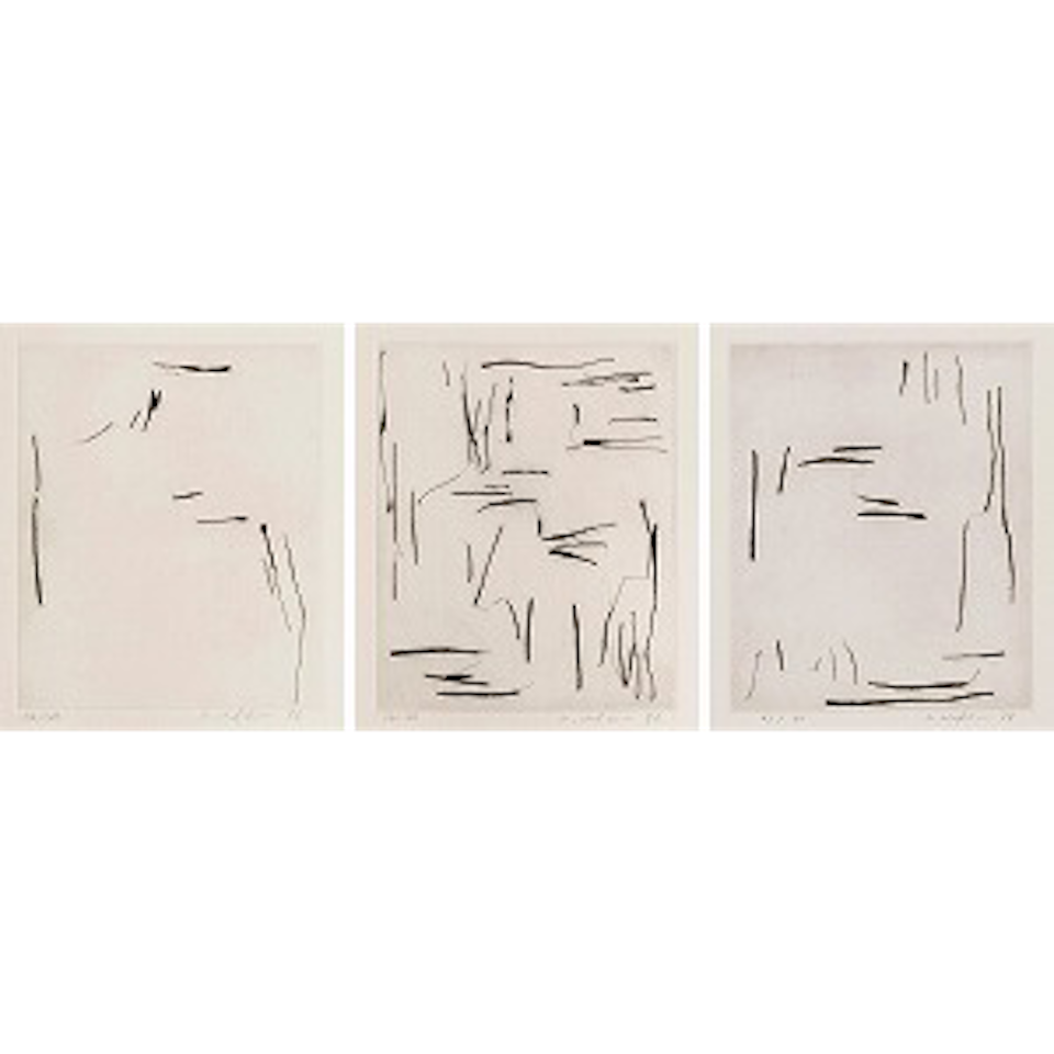1. From Winds A／2. From Winds B／3. From Winds C by Lee Ufan