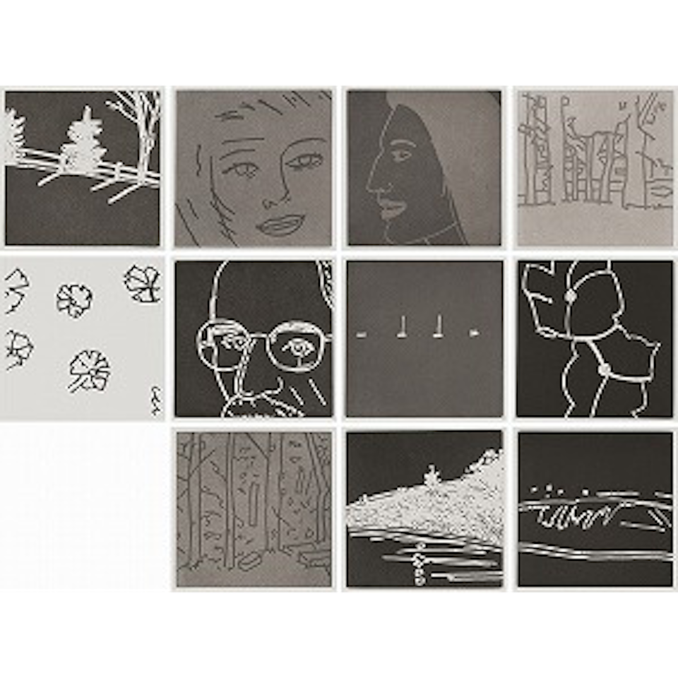 Portfolio, from Gloria (Cantz 395, 397, 399, 401 - 402, 410 - 411, 413, 417 - 419) by Alex Katz