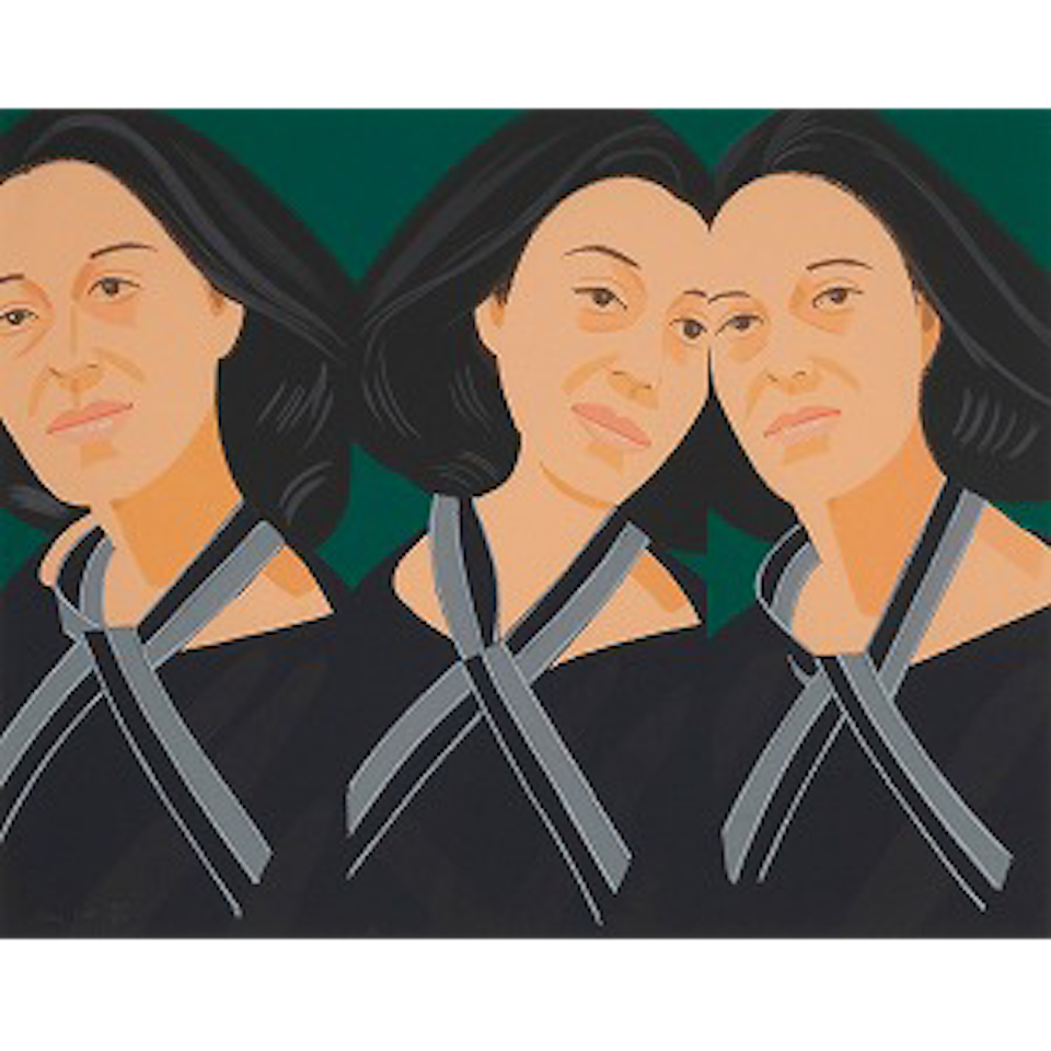 Gray Ribbon, from Alex and Ada, the 1960’s to the 1980’s (Cantz 247) by Alex Katz
