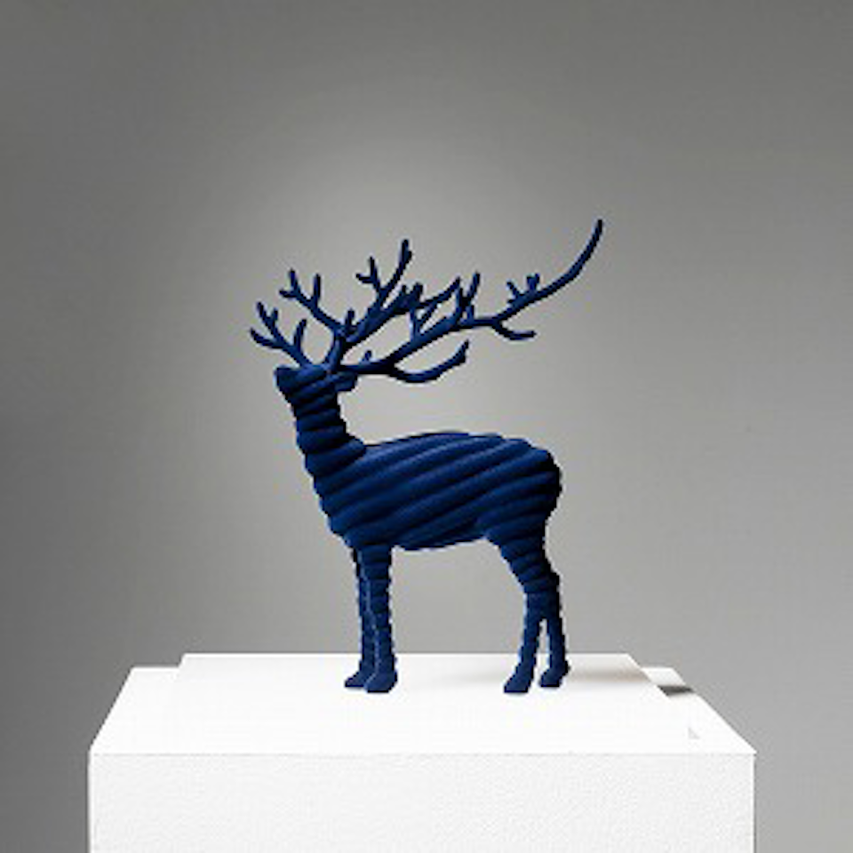 Velvet - White Deer (NB) by Kohei Nawa