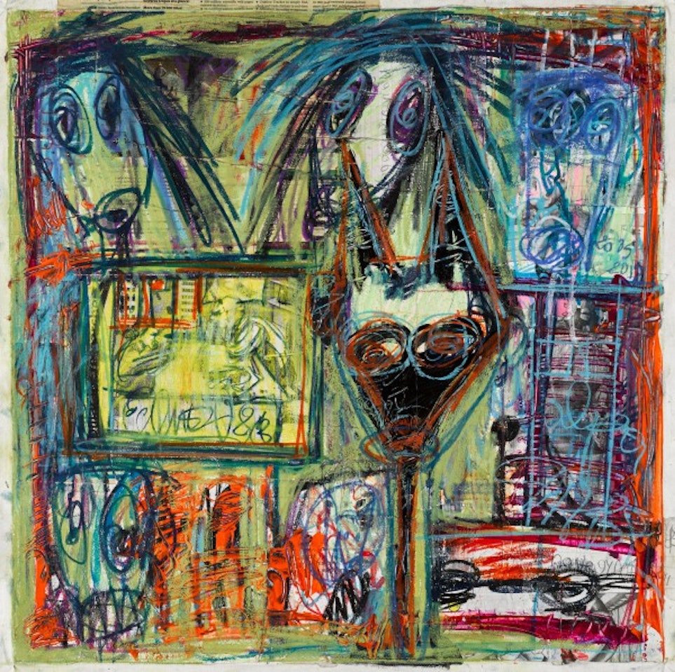 Untitled by Aboudia Abdoulaye Diarrassouba